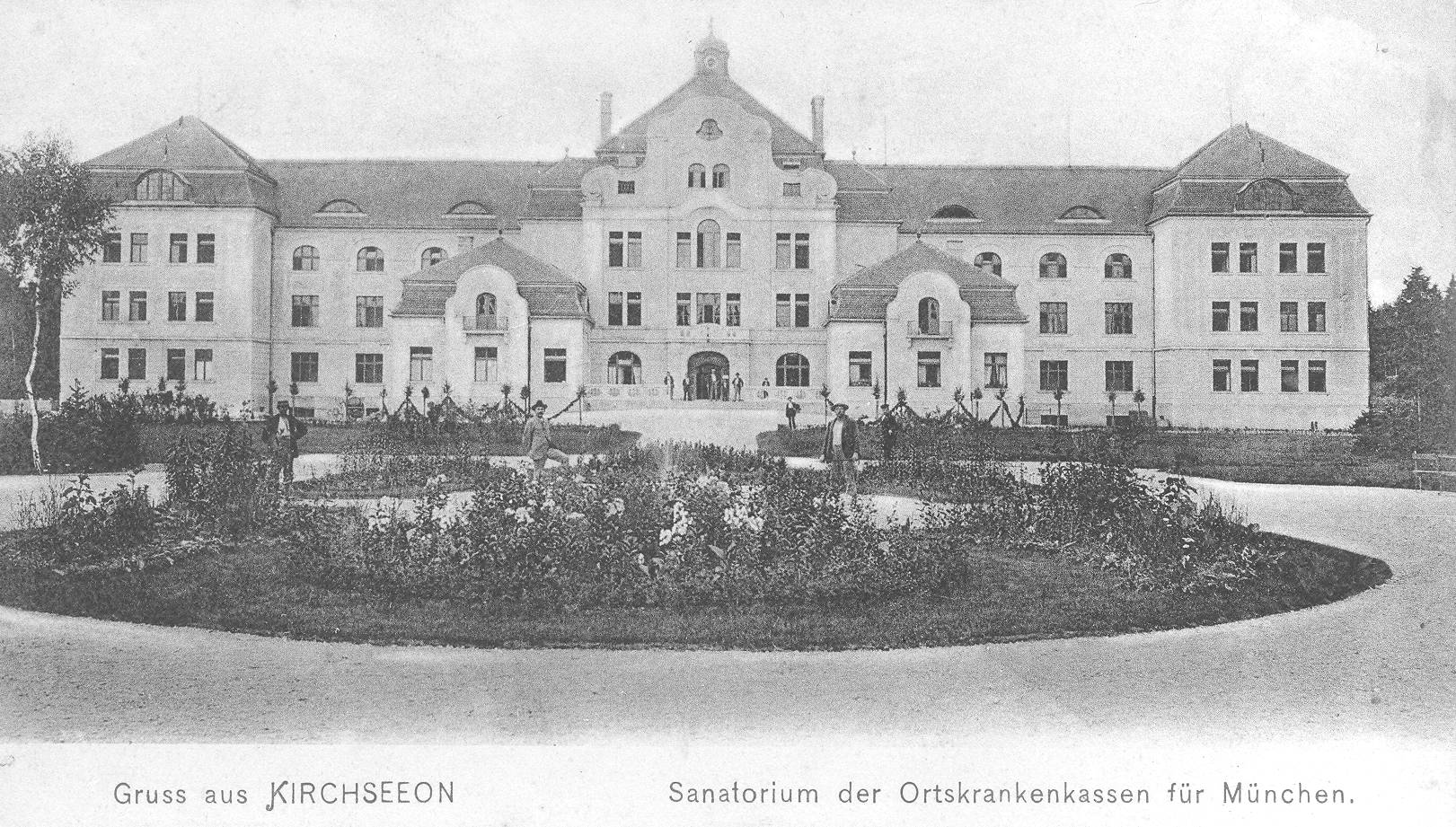 Lungenheilstätte Kirchseeon, Anfang des 20. Jahrhunderts