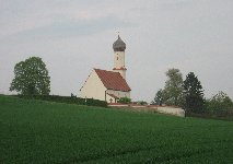Kirche St. Coloman in Kirchseeon Dorf, Westansicht, April 201